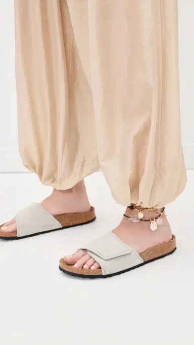 Birkenstock Sylt 2.0 Slide Sandals Oyster | Thumbnail 3