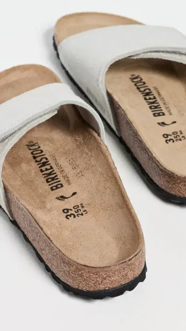 Birkenstock Sylt 2.0 Slide Sandals Oyster | Thumbnail 4