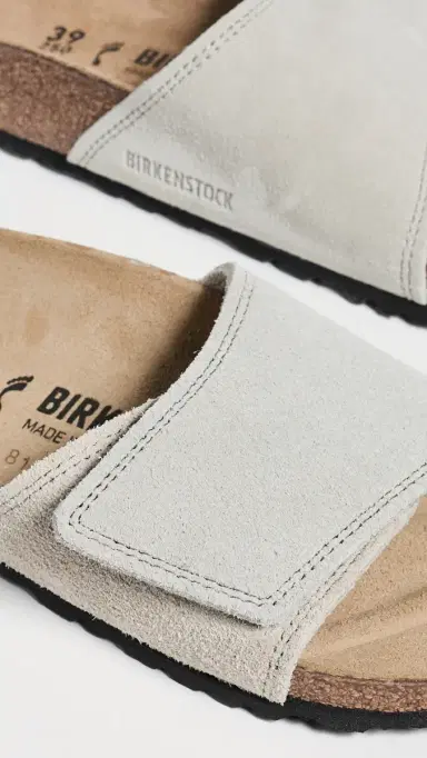 Birkenstock Sylt 2.0 Slide Sandals Oyster | Thumbnail 6