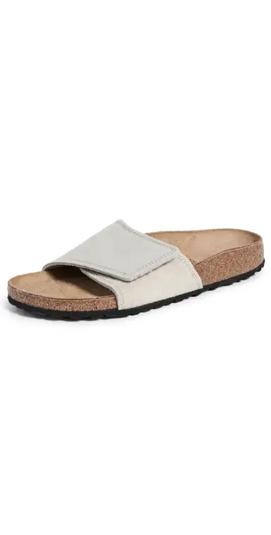 Birkenstock Sylt 2.0 Slide Sandals Oyster | Thumbnail 1