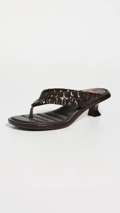 Melissa x Ganni Jelly Kitten Heels Brown | Thumbnail 2 Melissa x Ganni Jelly Kitten Heels Brown | Thumbnail 2