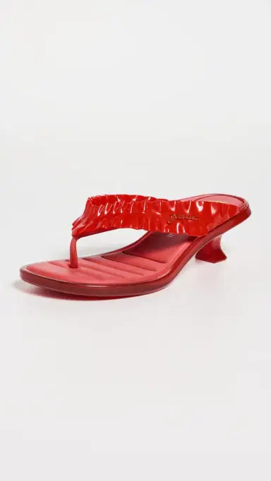 Melissa x Ganni Jelly Kitten Heels Red 5 | Thumbnail 2