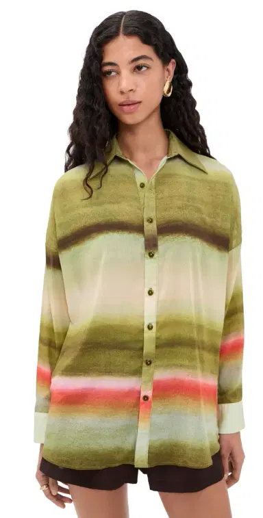 Baobab Lulu Button Down Shirt | Thumbnail 1 Baobab Lulu Button Down Shirt | Thumbnail 1