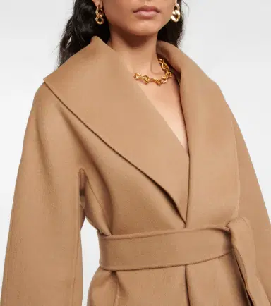 'S Max Mara Messi belted virgin-wool coat | Thumbnail 5