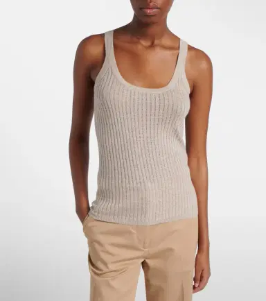 Gabriela Hearst Nevin cashmere and silk tank top | Thumbnail 2