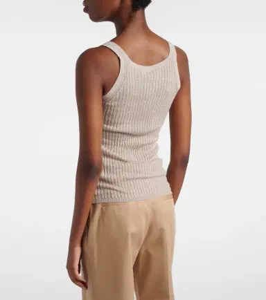 Gabriela Hearst Nevin cashmere and silk tank top | Thumbnail 5