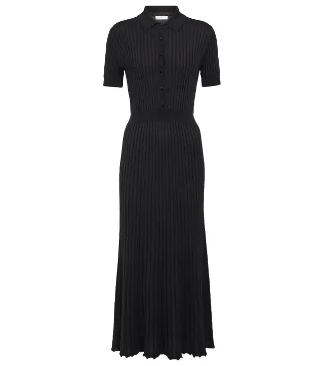 Gabriela Hearst Amor silk and cashmere midi dress