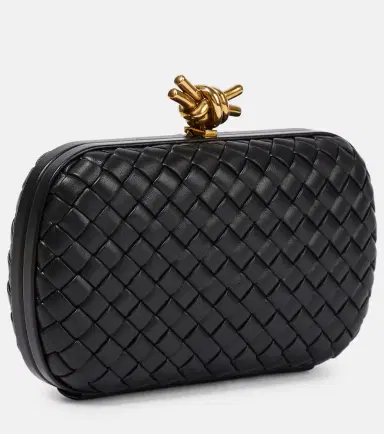 Bottega Veneta Knot Intreccio leather clutch | Thumbnail 2