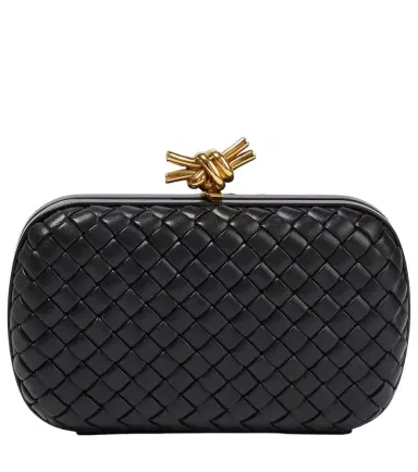Bottega Veneta Knot Intreccio leather clutch | Thumbnail 1