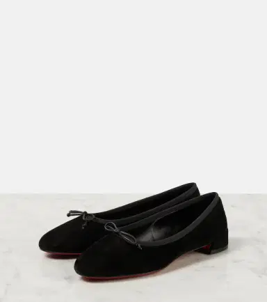 Christian Louboutin Sweetie Jane suede ballet flats | Thumbnail 4