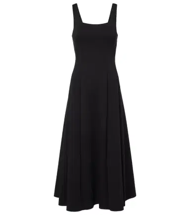 'S Max Mara 'S Max Mara Platani pleated cotton-blend midi dress | Thumbnail 1