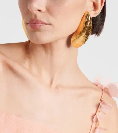 Jennifer Behr Wade gold-plated earrings | Thumbnail 5 Jennifer Behr Wade gold-plated earrings | Thumbnail 5