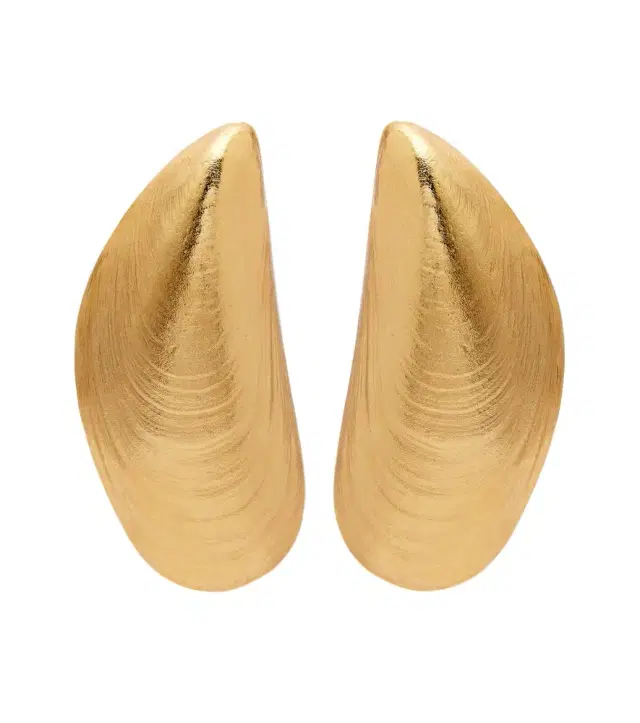 Jennifer Behr Wade gold-plated earrings