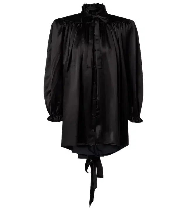 Silk satin blouse