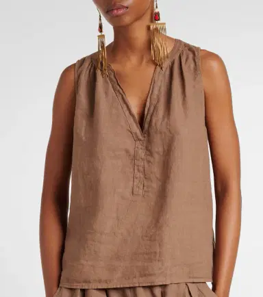 Velvet Tacy linen top | Thumbnail 5 Velvet Tacy linen top | Thumbnail 5