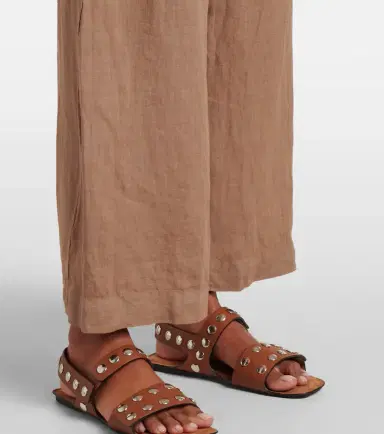 Velvet Lola linen wide-leg pants | Thumbnail 4 Velvet Lola linen wide-leg pants | Thumbnail 4