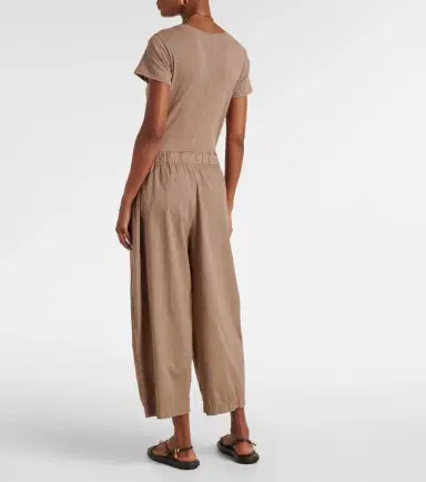 Velvet Sophia cotton poplin wide-leg pants | Thumbnail 5 Velvet Sophia cotton poplin wide-leg pants | Thumbnail 5