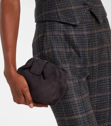 Gabriela Hearst Demi suede clutch | Thumbnail 4 Gabriela Hearst Demi suede clutch | Thumbnail 4