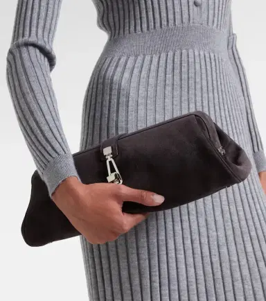 Gabriela Hearst Small suede shoulder bag | Thumbnail 4 Gabriela Hearst Small suede shoulder bag | Thumbnail 4
