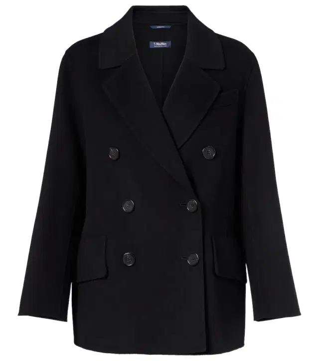 'S Max Mara Lukas virgin wool peacoat