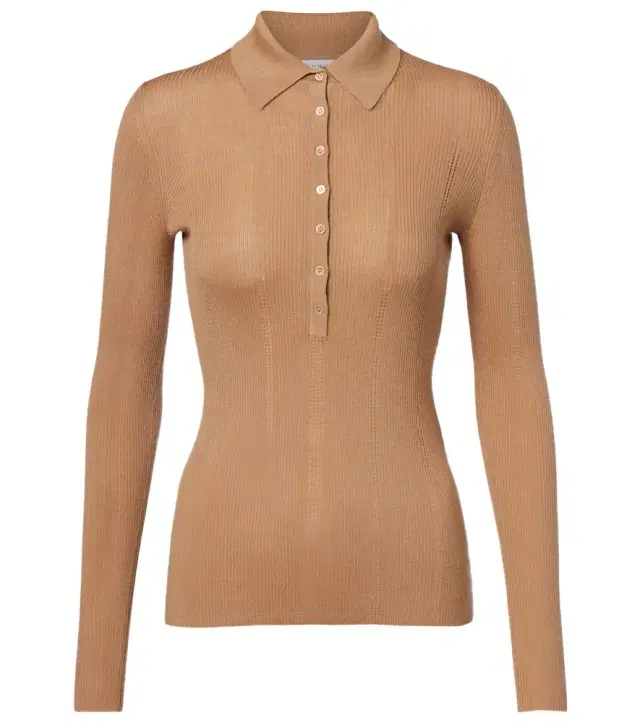 Gabriela Hearst Sophia wool polo sweater