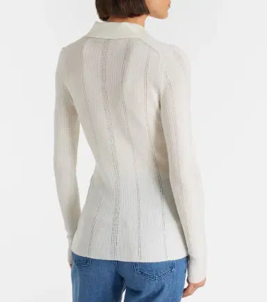 Gabriela Hearst Sophia wool polo sweater | Thumbnail 5