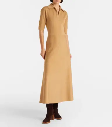 Gabriela Hearst Wool and silk polo dress | Thumbnail 5