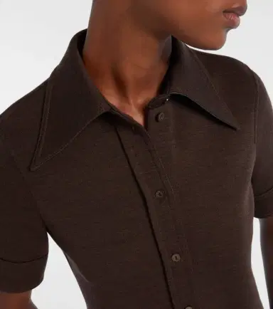Gucci Wool and cotton-blend shirt | Thumbnail 4