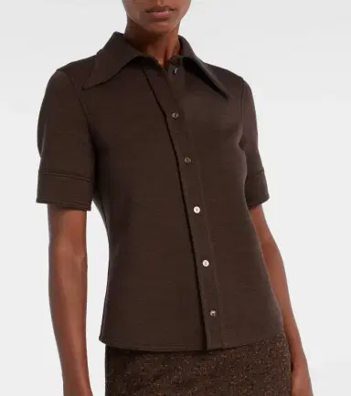 Gucci Wool and cotton-blend shirt | Thumbnail 6