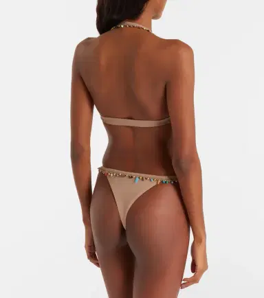 Christopher Esber Beach Quartz Minuscule embellished bikini top | Thumbnail 2