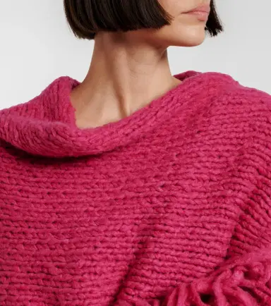 Gabriela Hearst Lauren fringed cashmere shawl | Thumbnail 2