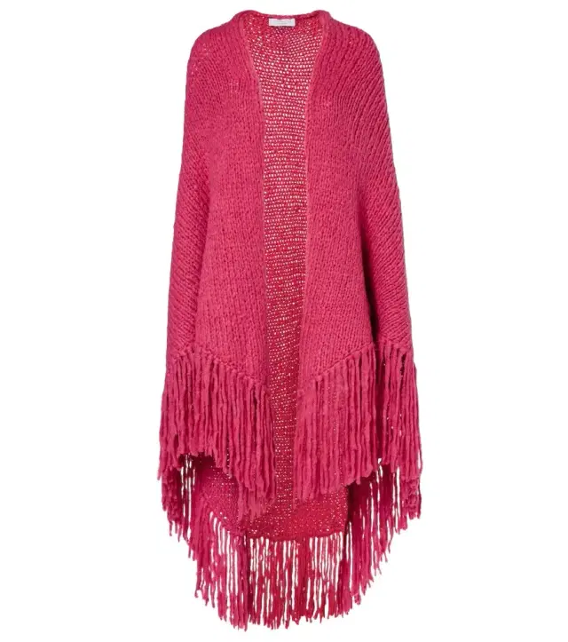 Gabriela Hearst Lauren fringed cashmere shawl