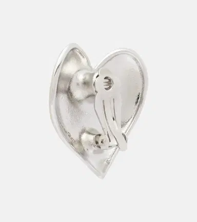 Oscar de la Renta Heart clip-on earrings | Thumbnail 3 Oscar de la Renta Heart clip-on earrings | Thumbnail 3