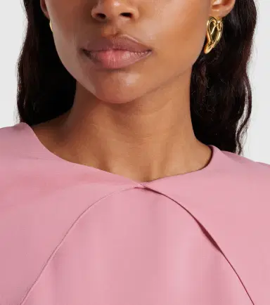 Oscar de la Renta Swirl Heart clip-on earrings | Thumbnail 5