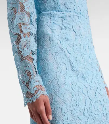 Dolce & Gabbana Cotton-blend lace cocktail dress | Thumbnail 2