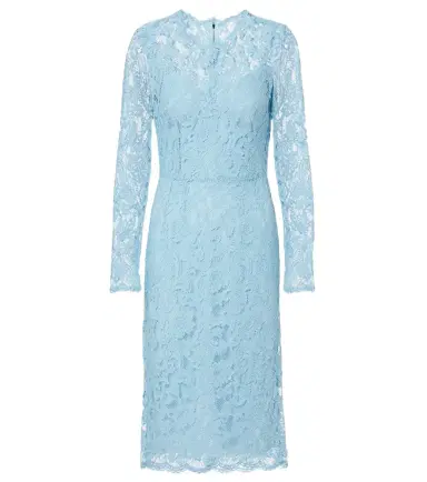 Dolce & Gabbana Cotton-blend lace cocktail dress | Thumbnail 1