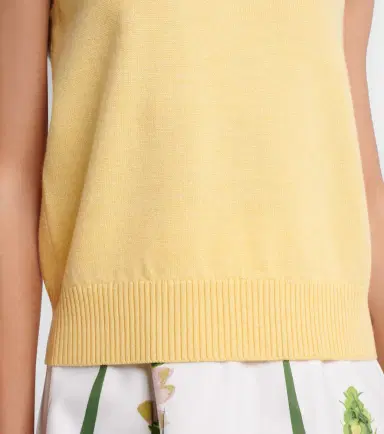 Oscar de la Renta Virgin wool sweater vest | Thumbnail 5 Oscar de la Renta Virgin wool sweater vest | Thumbnail 5