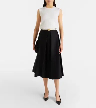 Oscar de la Renta Virgin wool sweater vest | Thumbnail 3 Oscar de la Renta Virgin wool sweater vest | Thumbnail 3