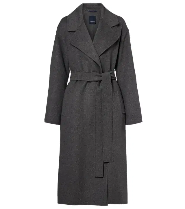'S Max Mara Hobby virgin wool wrap coat