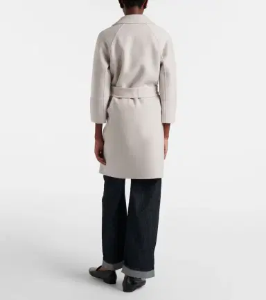 'S Max Mara Arona virgin wool wrap coat | Thumbnail 5