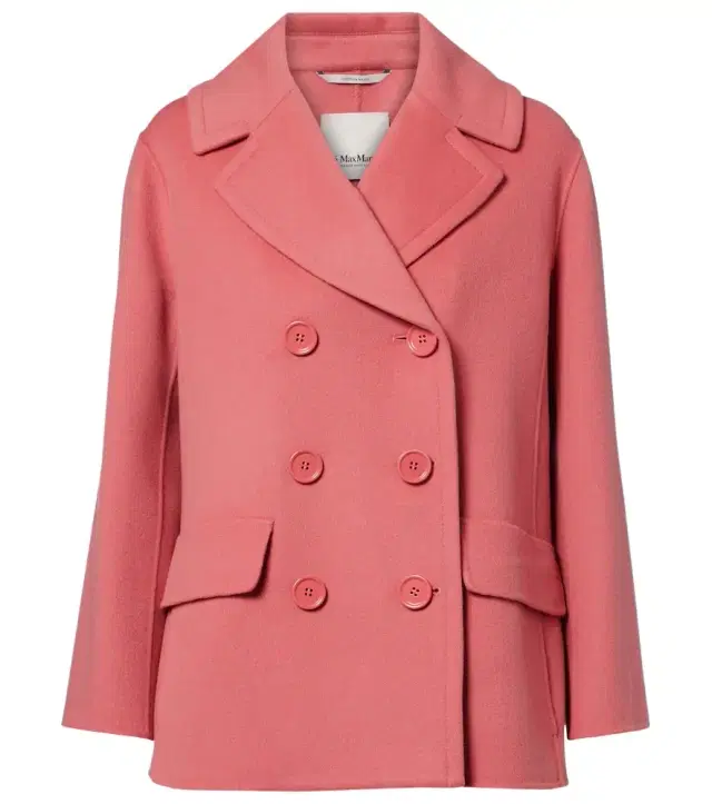 Efebo double-breasted virgin wool jacket