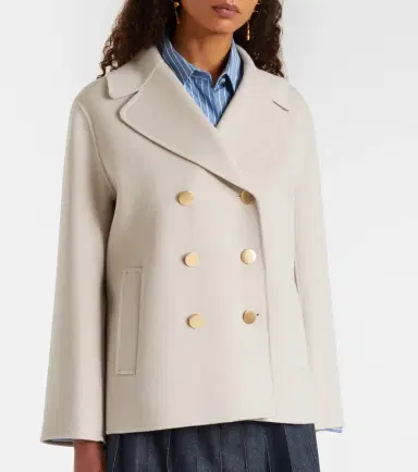 'S Max Mara Margot virgin wool peacoat | Thumbnail 4