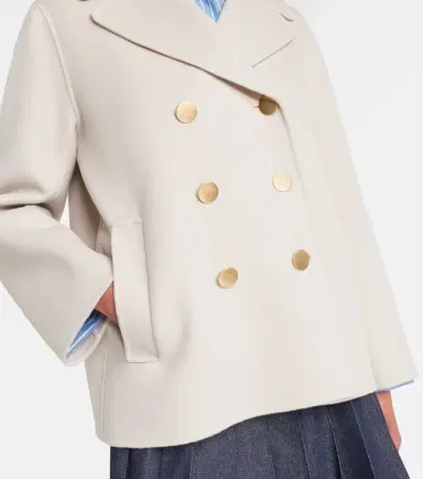 'S Max Mara Margot virgin wool peacoat | Thumbnail 6