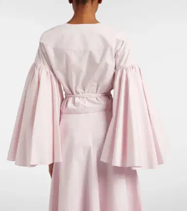 Jacquemus Paysan cotton poplin wrap top | Thumbnail 3