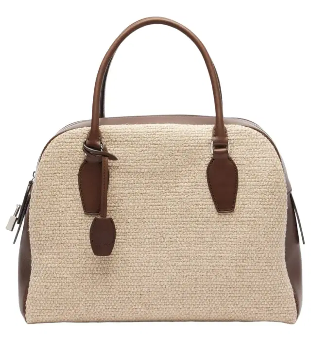The Row India 12.00 Small leather top-handle bag