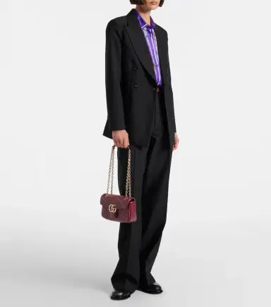 Gucci GG Marmont Small leather shoulder bag | Thumbnail 6