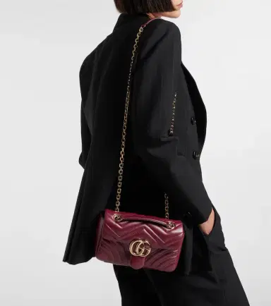Gucci GG Marmont Small leather shoulder bag | Thumbnail 7