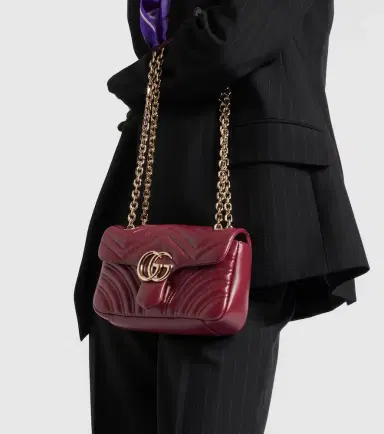 Gucci GG Marmont Small leather shoulder bag | Thumbnail 8