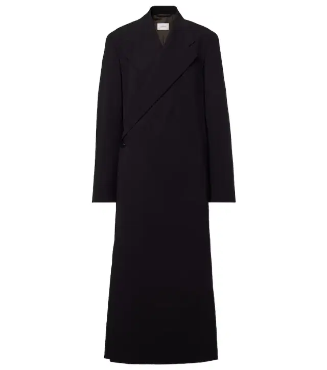 Lemaire Wool crêpe wrap coat