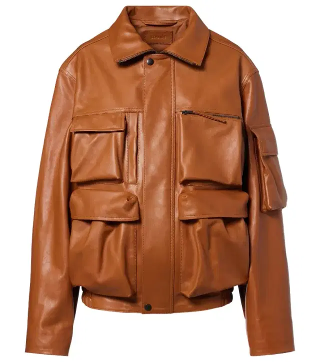 Lemaire Leather blouson jacket